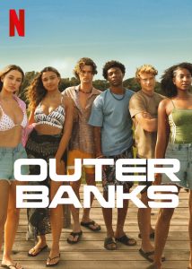 Outer Banks main characters are shown on the poster for new season part 2, which releases today.