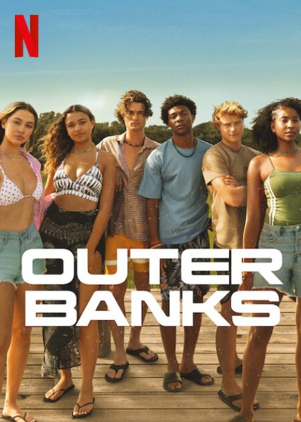 Outer Banks main characters are shown on the poster for new season part 2, which releases today.